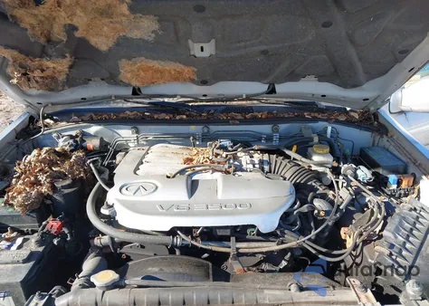 2002 Infiniti Qx4 Luxury from USA, damaged, VIN JNRDR09Y42W262409